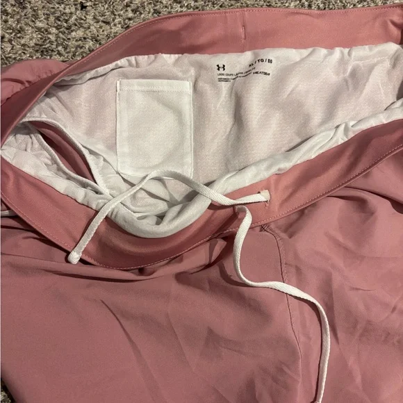 Under Armour Women's Mauve Athletic Shorts - Picture 5 of 6